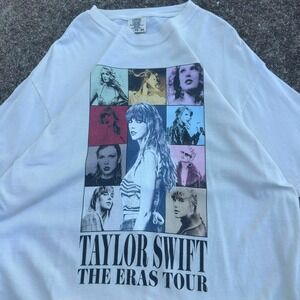 2020s Taylor Swift The Eras Tour Pop Merch Shirt Cotton Womens Mens Size XL (c1)